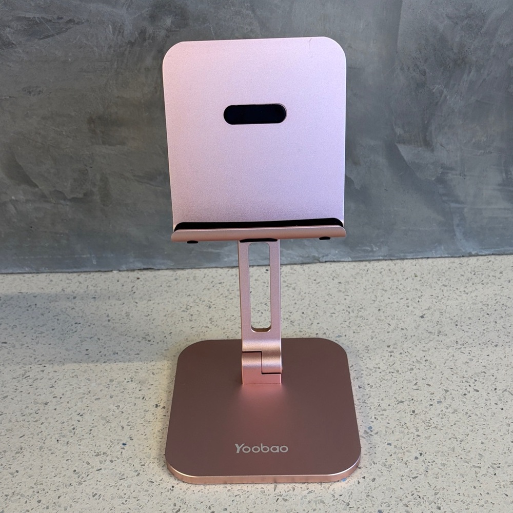 Pink Tablet Stand